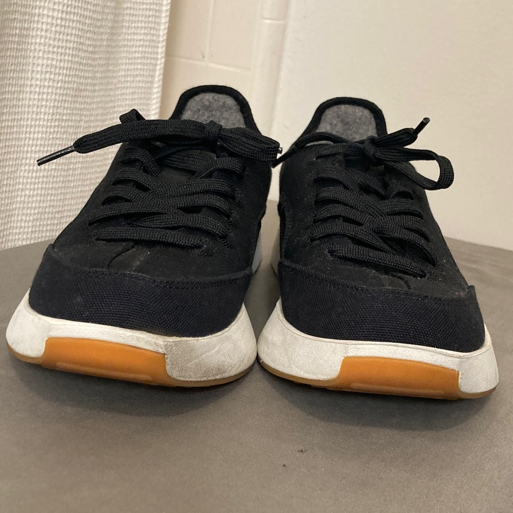 Allbirds Womens RISER Shoe Sneaker Natural Black 8 - Picture 3 of 7